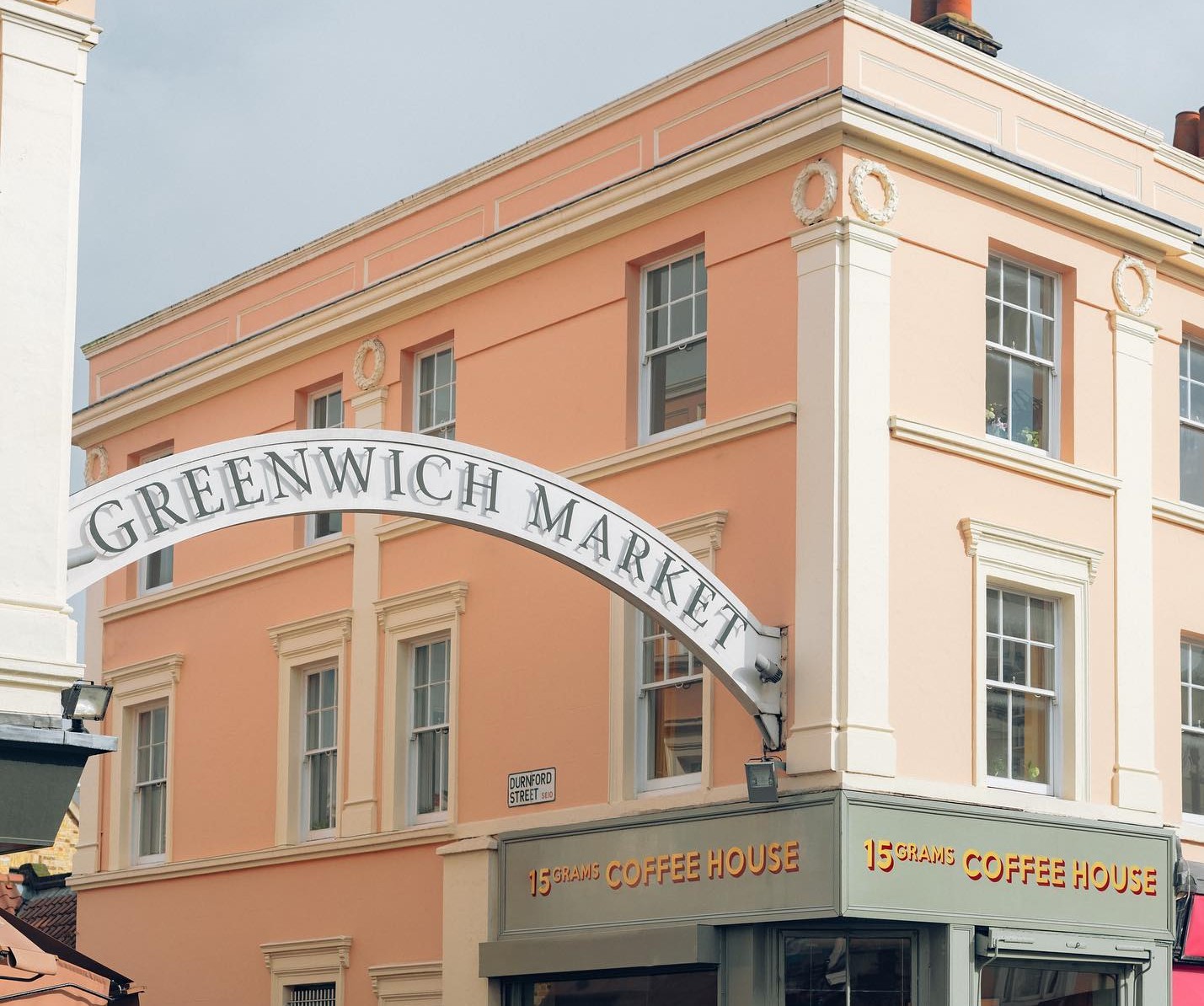 Greenwich Market Entrance in London